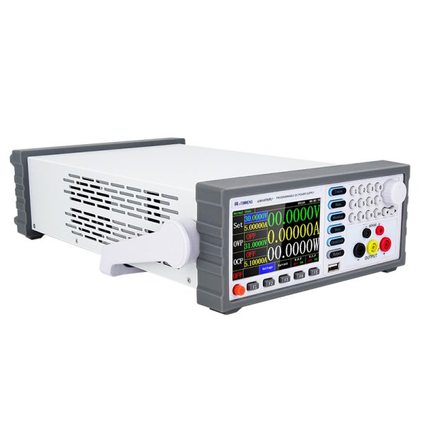 eTM-L305SPL+, 30V 5A High Precision DC Programmable Benchtop Power Supply Linear with 6-Digit Color Screen, Built-in Buzzer, RS232 Communication Port - Image 3