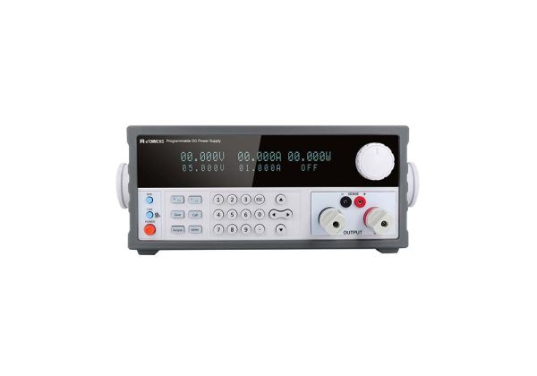 eTM-K6015SPV, High Precision Switching DC Bench Power Supply Programmable 60V 15A with 5-Digit VFD Display, One-Click Lock Key, Remote Control